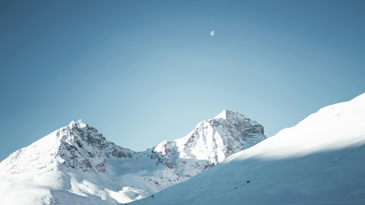 glacier mountains during day, Ultra