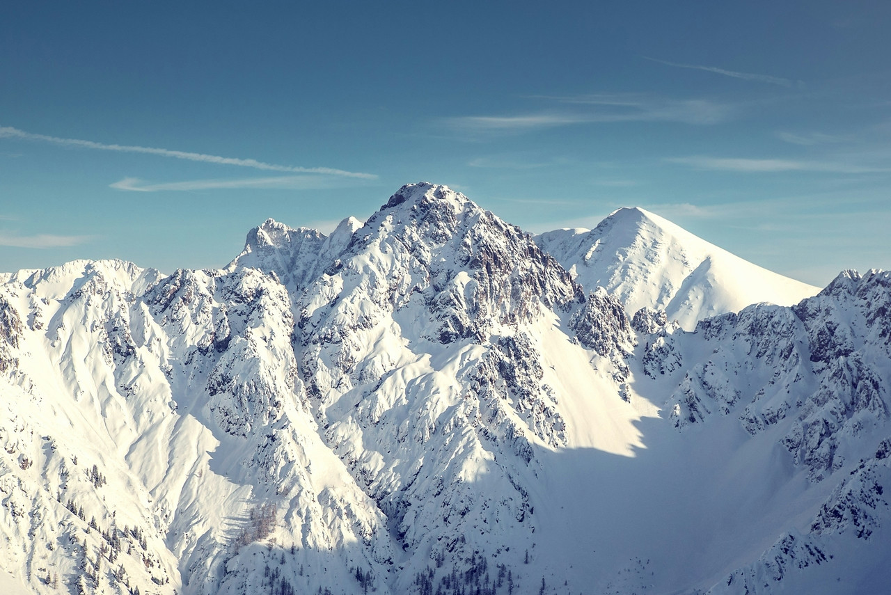 landscape photo of snowy mountain, Standard