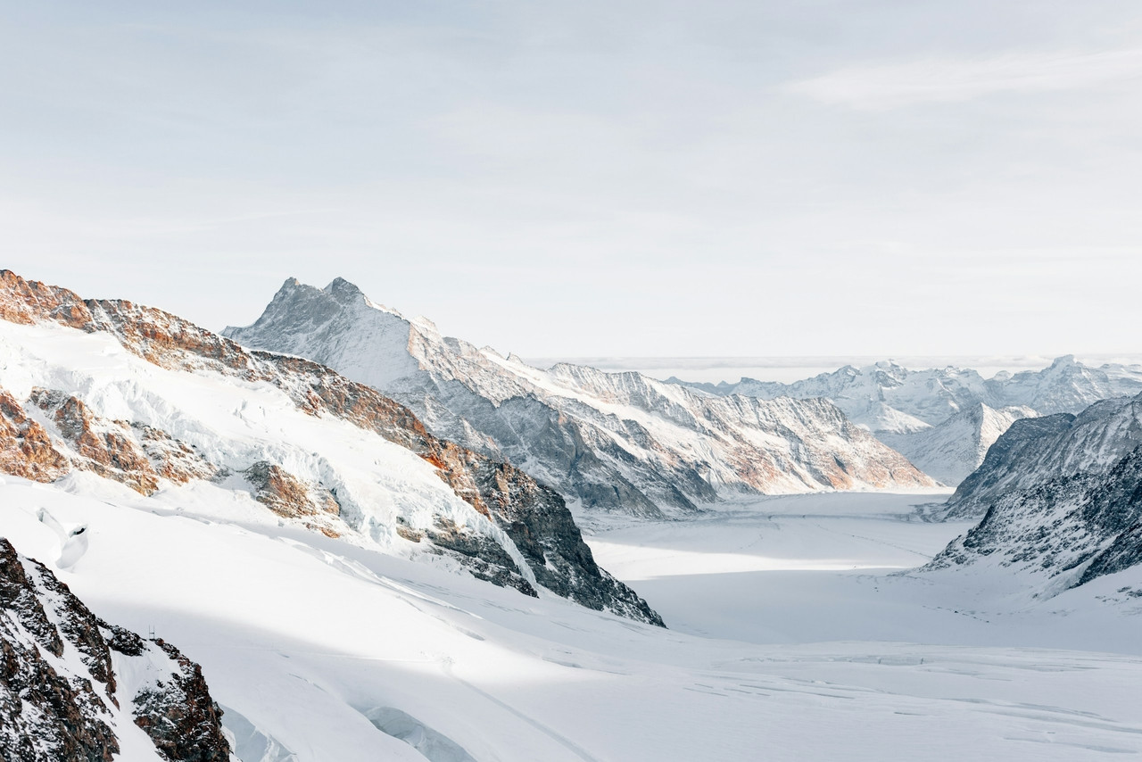 mountains covered with snow, Ultra