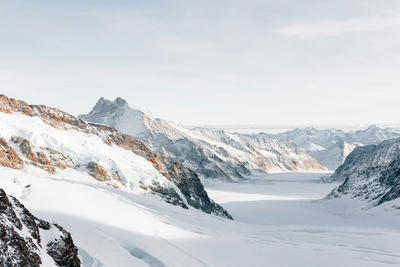 mountains covered with snow, Ultra