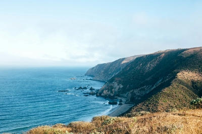 photo of sea wave crashing shore, Standard